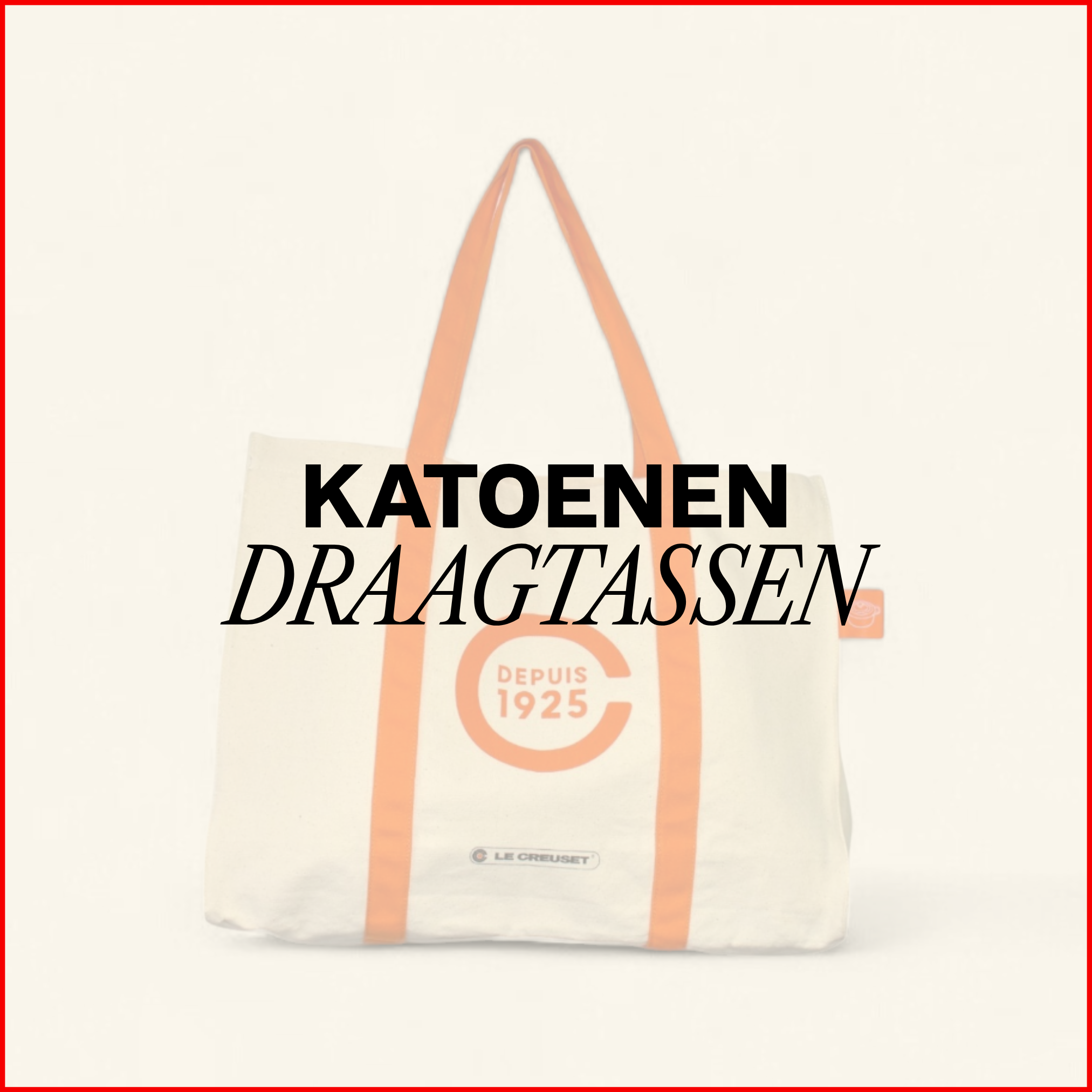 KATOENEN DRAAGTASSEN