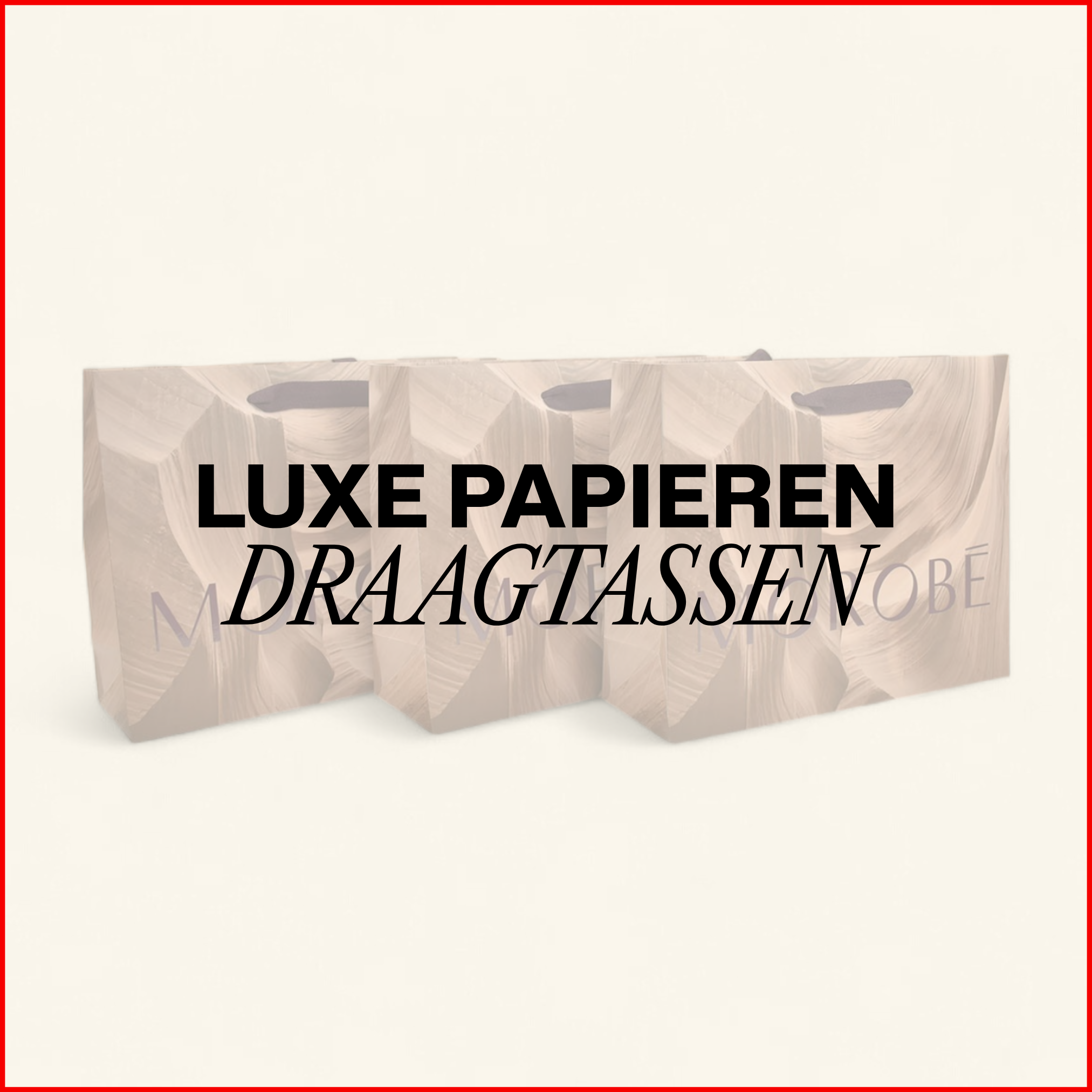 LUXE PAPIER DRAAGTASSEN